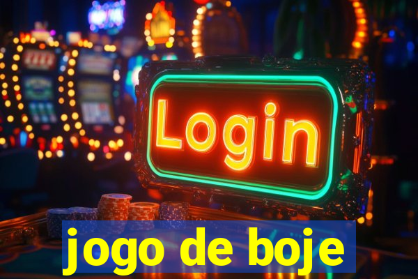 jogo de boje